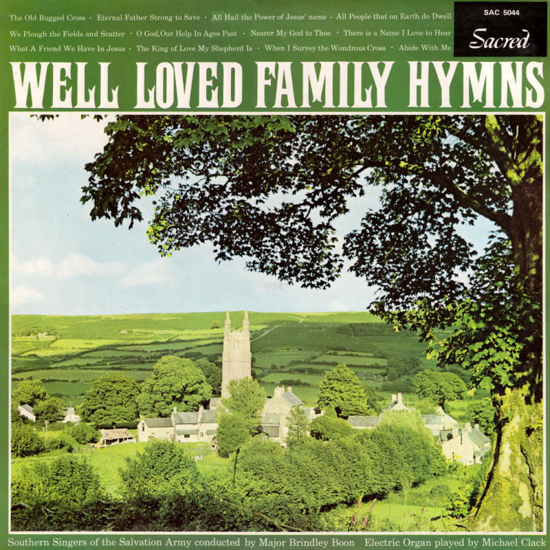 Well Loved Family Hymns - Major Brindley Boon - 1967 - Regal Zonophone